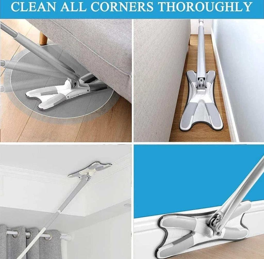 Microfiber Flat Mop for Floor Cleaning